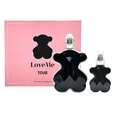 Tous Ladies Loveme The Onyx Gift Set Fragrances 8436603332699 In Black