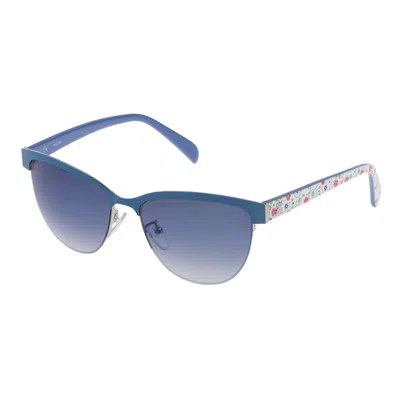 Tous Ladies' Sunglasses  Sto3 Gbby2 In Blue