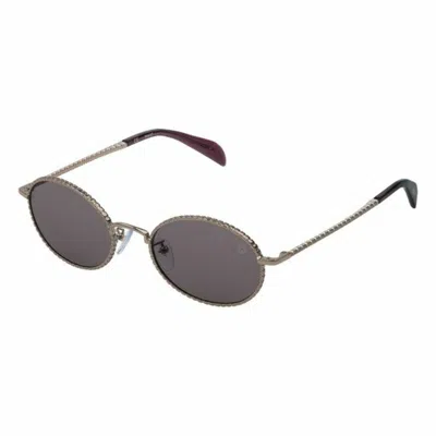 Tous Ladies' Sunglasses  Sto392n-52a39y  52 Mm Gbby2 In Gray