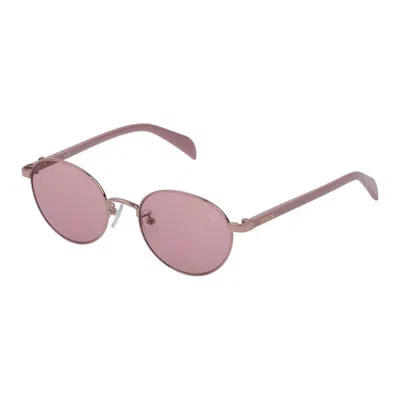 Tous Ladies' Sunglasses  Sto393-5008gu  50 Mm Gbby2 In Pink
