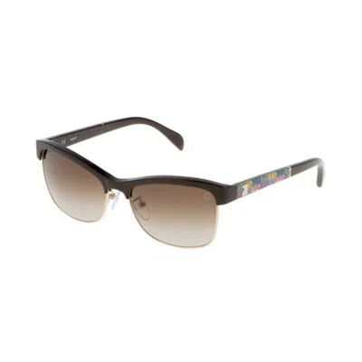 Tous Ladies' Sunglasses  Sto907 Gbby2 In Brown
