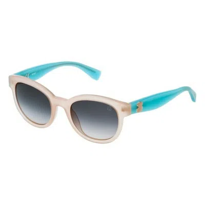 Tous Ladies' Sunglasses  Sto985-4902ar  49 Mm Gbby2 In Blue