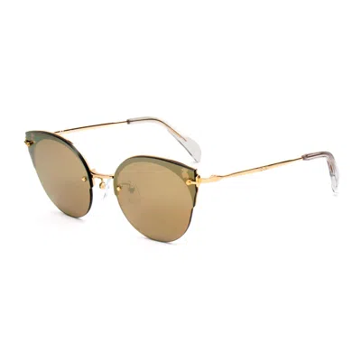 Tous Ladies' Sunglasses  Stoa09-56300g  56 Mm Gbby2 In Gold