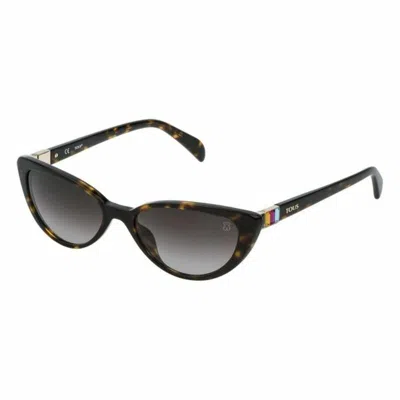 Tous Ladies' Sunglasses  Stoa53s-550722  55 Mm Gbby2 In Brown
