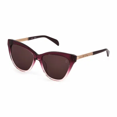 Tous Ladies' Sunglasses  Stoa85-550gfp  55 Mm Gbby2 In Brown