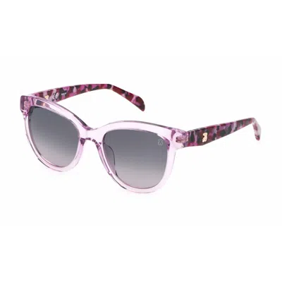 Tous Ladies' Sunglasses  Stob39-490g60  49 Mm Gbby2 In Purple