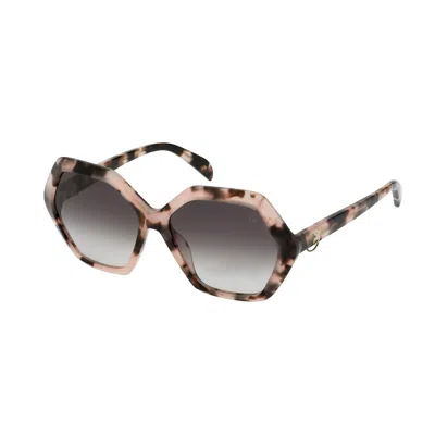 Tous Ladies' Sunglasses  Stob49-570agk  57 Mm Gbby2 In Neutral