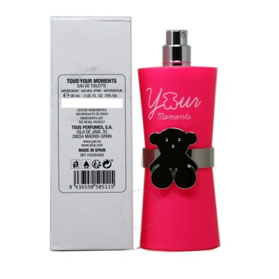 Tous Ladies Your Moments Edt Spray 3.0 oz (tester) Fragrances 8436550505115 In White