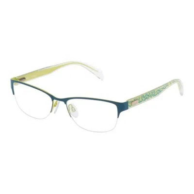 Tous Ladies'spectacle Frame  Vto320540455 (54 Mm) Blue ( 54 Mm) Gbby2 In Green