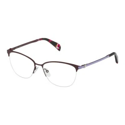 Tous Ladies'spectacle Frame  Vto350540r50 (54 Mm) Purple ( 54 Mm) Gbby2 In Brown