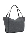 Tous Large Kaos Tote Bag In Gray