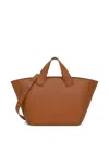 Tous Large Leather Tote Bag