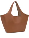 Tous Large Lirio Logo-detail Tote Bag In Brown
