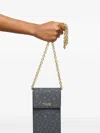 Tous Leather Phone Case In Gray