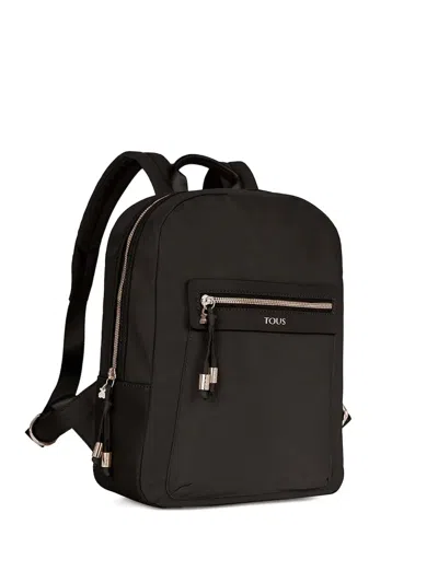 Tous Logo-embellishment Backpack In Black