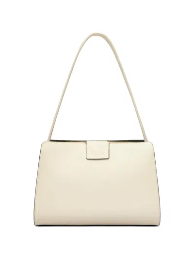 Tous Logo-embossed Shoulder Bag In Neutral