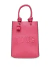 Tous Logo-embossed Tote Bag In Pink