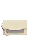 Tous Logo-embossed Two-tone Clutch Bag In Brown