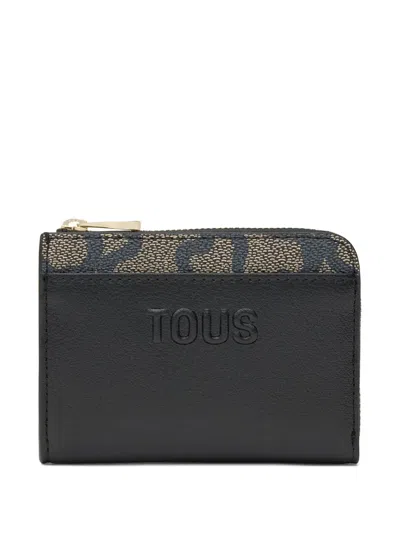 Tous Logo-embossed Wallet In Black