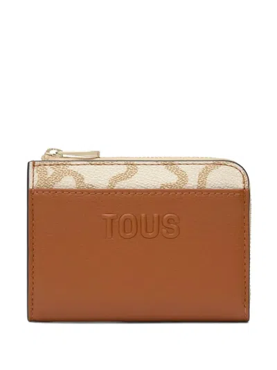 Tous Logo-embossed Wallet In Brown