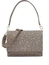 Tous Logo-pattern Crossbody Bag In Gray