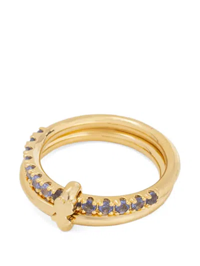 Tous Logo Ring In Gold