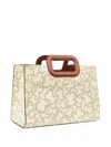 Tous Medium Amaya Kaos Bear-pattern Handbag In Neutral