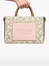 Tous Medium Amaya Kaos Icon-print Tote Bag In Pink