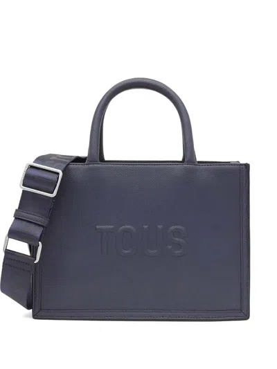 Tous Medium Amaya Tote Bag In Blue