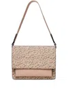 Tous Medium Audree Bear-logo Shoulder Bag In Pink