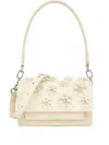 Tous Medium Audrey Daisy-embellished Shoulder Bag In White