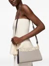 Tous Medium Kaos Bear-print Crossbody Bag In Gray