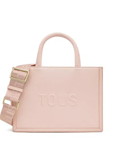 Tous Medium Shopper Embossed-logo Tote Bag