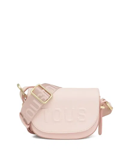 Tous Mini Brenda Strap Cross Body Bag In Pink