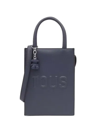 Tous Mini Pop Tote Bag In Blue