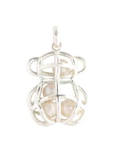 Pre-owned Tous Pearl Costura Pendant In Multicolor