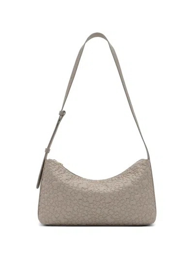 Tous Puffy Bear Embossed Shoulder Bag In Neutral