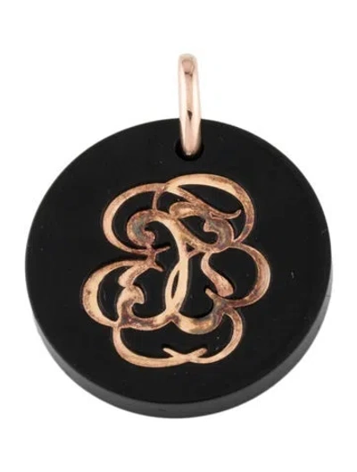 Pre-owned Tous Resin Charm In Black