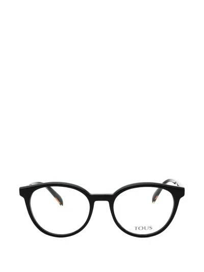 Tous Round-frame Glasses In Black