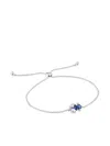 Tous Sapphire Beaded Bracelet In Metallic