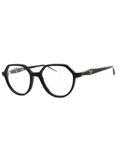 Tous Sleek Round Women's Eyeglasses - Vtob56l In Black