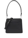 Tous Small Audree Braided-handle Tote Bag In Black