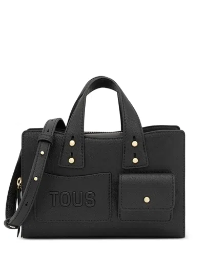 Tous Small Back To Basics Tote Bag In Black
