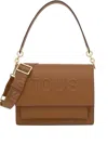 Tous Small Embossed-logo Tote Bag In Brown