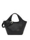 Tous Small Perforated-logo Tote Bag In Black