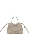 Tous Small Puffy Bear Shoulder Bag In Neutral