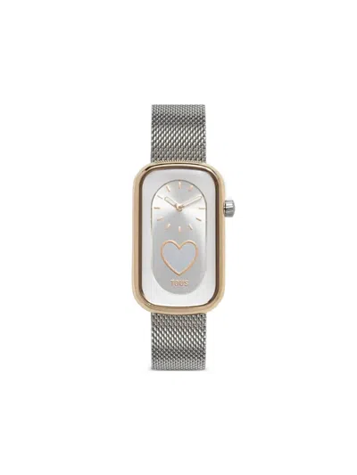 Tous T-band Club 44mm Watch In Silver