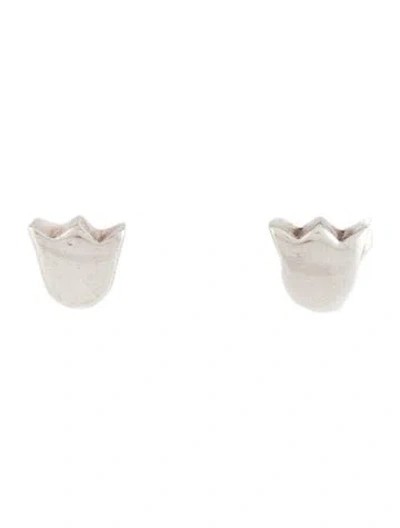 Pre-owned Tous Tulip Stud Earrings In Multicolor