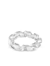 Tous Twisted Ring In Metallic