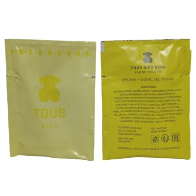 Tous Unisex Bear Edt 0.05 oz Kids Fragrances 8436603331098 In Yellow